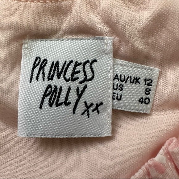Princess Polly Dress Back To Paris Mini Ruffle Floral Pink 8 - Picture 8 of 12